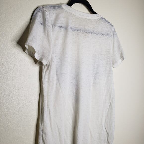 Journey| Scarab White Faded Burnout Tee - Picture 8 of 13